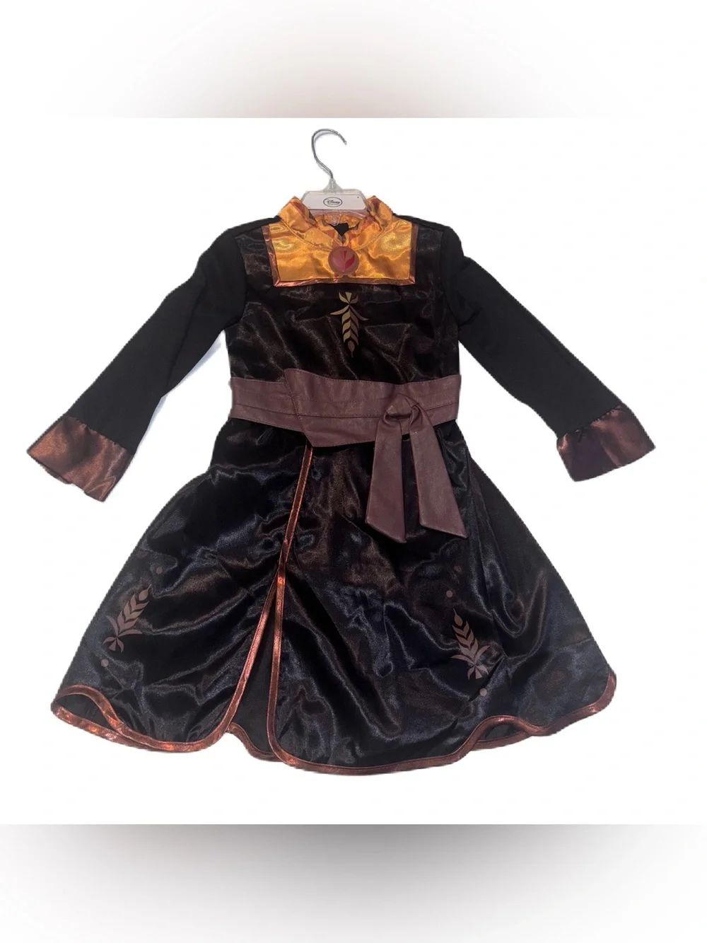Disney's Frozen Anna 2 piece Costume Cape & Dress Girl's Size 4
